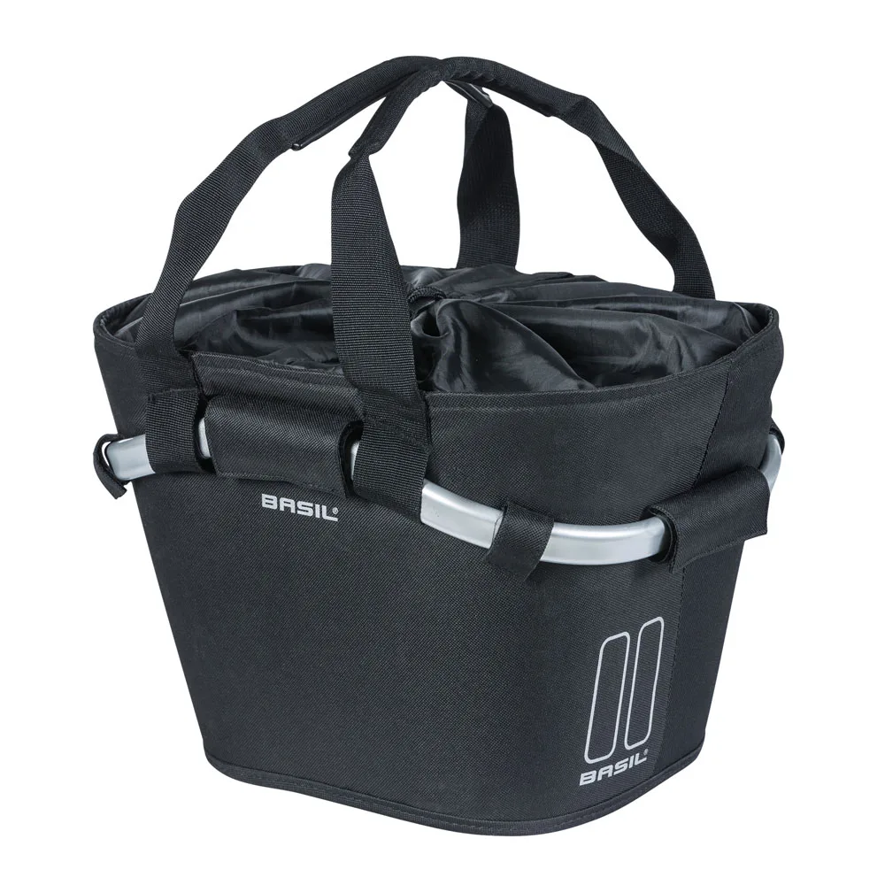Basil mand front Classic ZWART