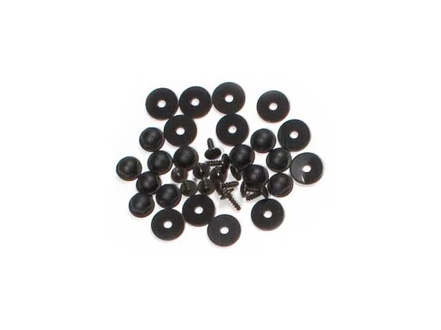 Ortlieb Tasdl schroevenset (12) e102 Zwart