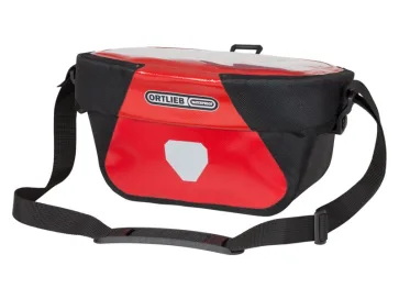 Ortlieb Stuurtas ultimate six classic f3612-zwart 5l Rood