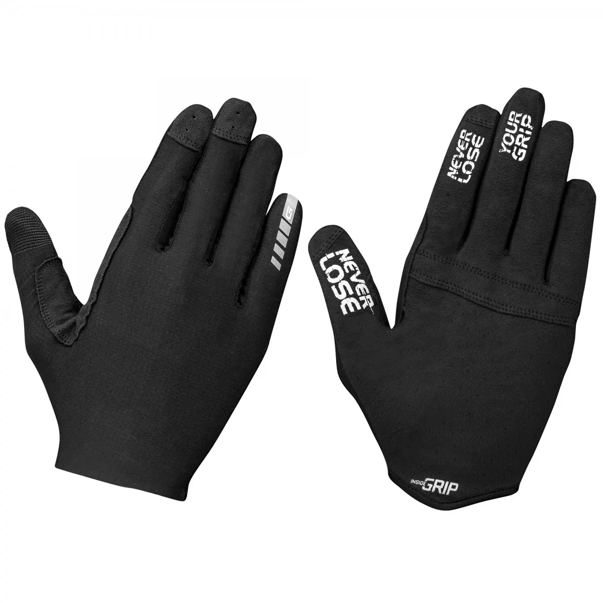 Gripgrab Aerolite InsideGrip Long Finger Glove Black