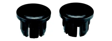 BBB BHT-92S Stuurdoppen 2 Stuks Carbon Glanzend Zwart