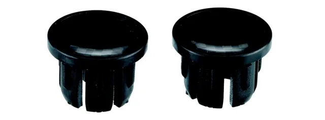 BBB BHT-92S Stuurdoppen 2 Stuks Carbon Glanzend Zwart