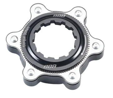 BBB BBS-90 Rotor Adapter CenterFit New Model Zilver