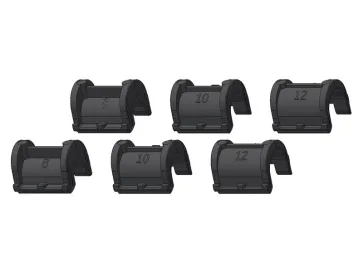 Ortlieb Tasdl inzetstuk ql2.1 (1tas) e197 (2 x 8-10-12mm) Zwart