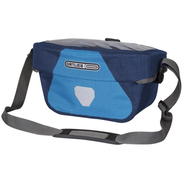 Ortlieb Stuurtas ultimate six plus f3653 denim-staalblauw Blauw
