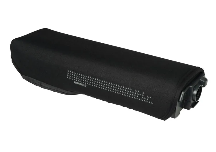 Basil battery cover drageraccu Bosch lime ZWART