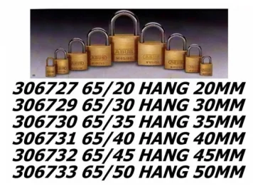 Abus hangslot 20mm