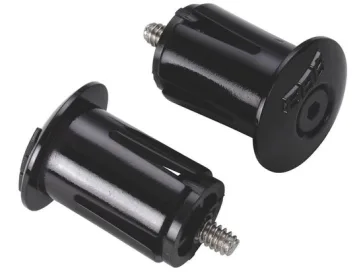 BBB BHT-96 Stuurdoppen ScrewOn 2 Stuks Zwart