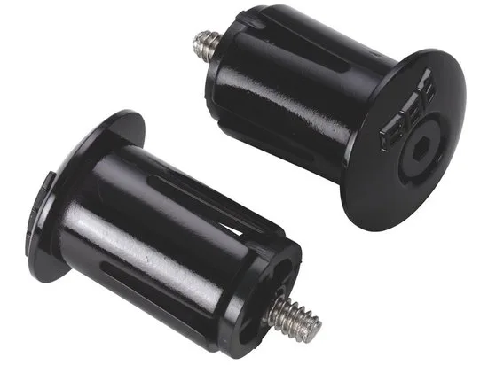 BBB BHT-96 Stuurdoppen ScrewOn 2 Stuks Zwart