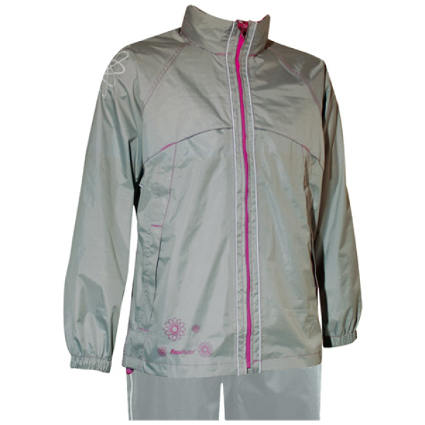 Fastrider Regenpak youth graphic grey Grijs - Afbeelding 2