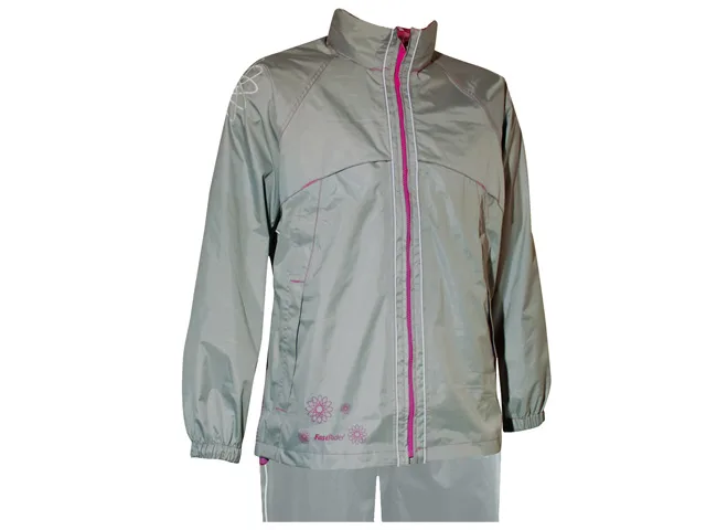 Fastrider Regenpak youth graphic grey Grijs - Afbeelding 2
