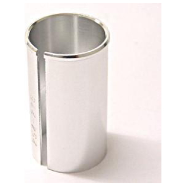 Merkloos Zadelpenvulbus 27.2-30.4 alu Zilver