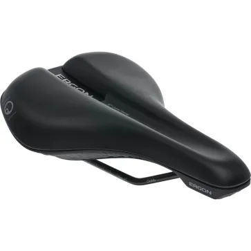 Ergon zadel ST Core Prime heren S/M zwart/grijs