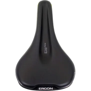 Ergon zadel ST Core Prime dames S/M zwart/grijs