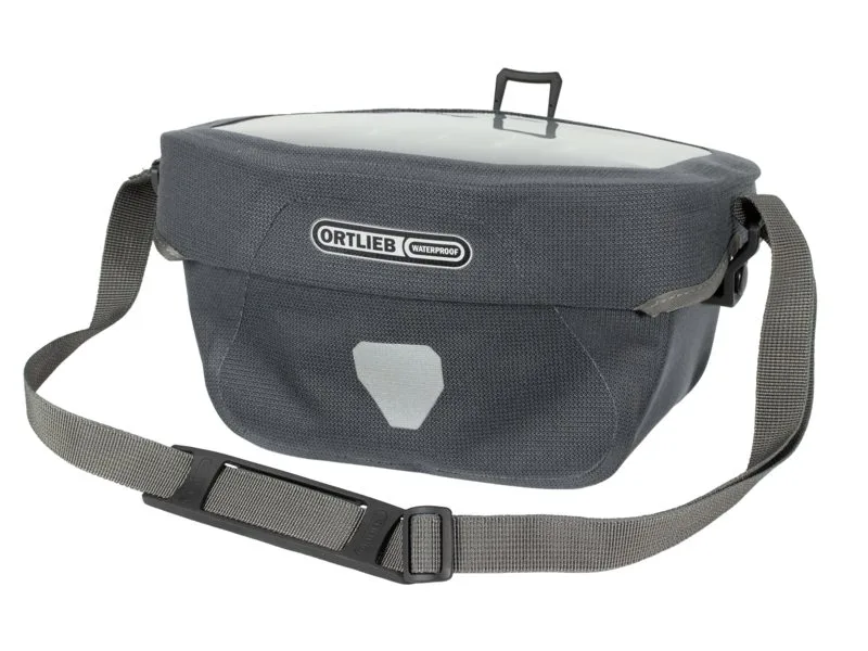 Ortlieb Stuurtas ultimate six urban f3701 pepper 5l Speciaal Grijs