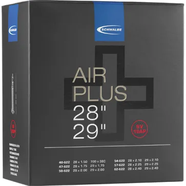 Schwalbe bnb SV19AP Air Plus 28 x 1.50 - 29 x 2.40 Zwart