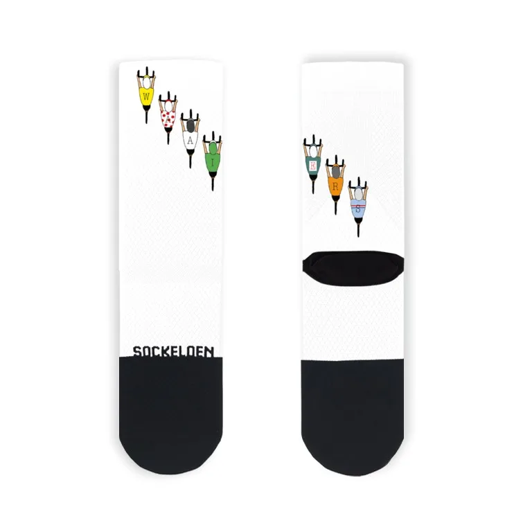 Sockeloen Fietssokken Waaiers