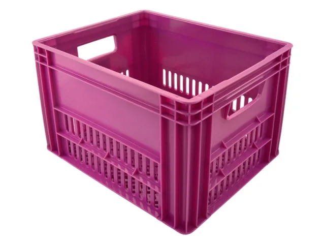 Cordo Mand fietskrat lila 27x43x35cm zonder systee Paars