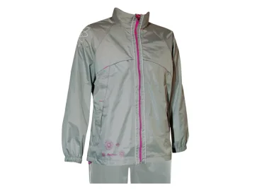 Fastrider Regenpak youth graphic grey Grijs