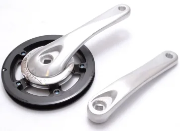 Wheeltop ANP CRANKSTEL 38T SP2 ALM M/RAND 170 ZI/ZW +0MM Zilver/Zwart