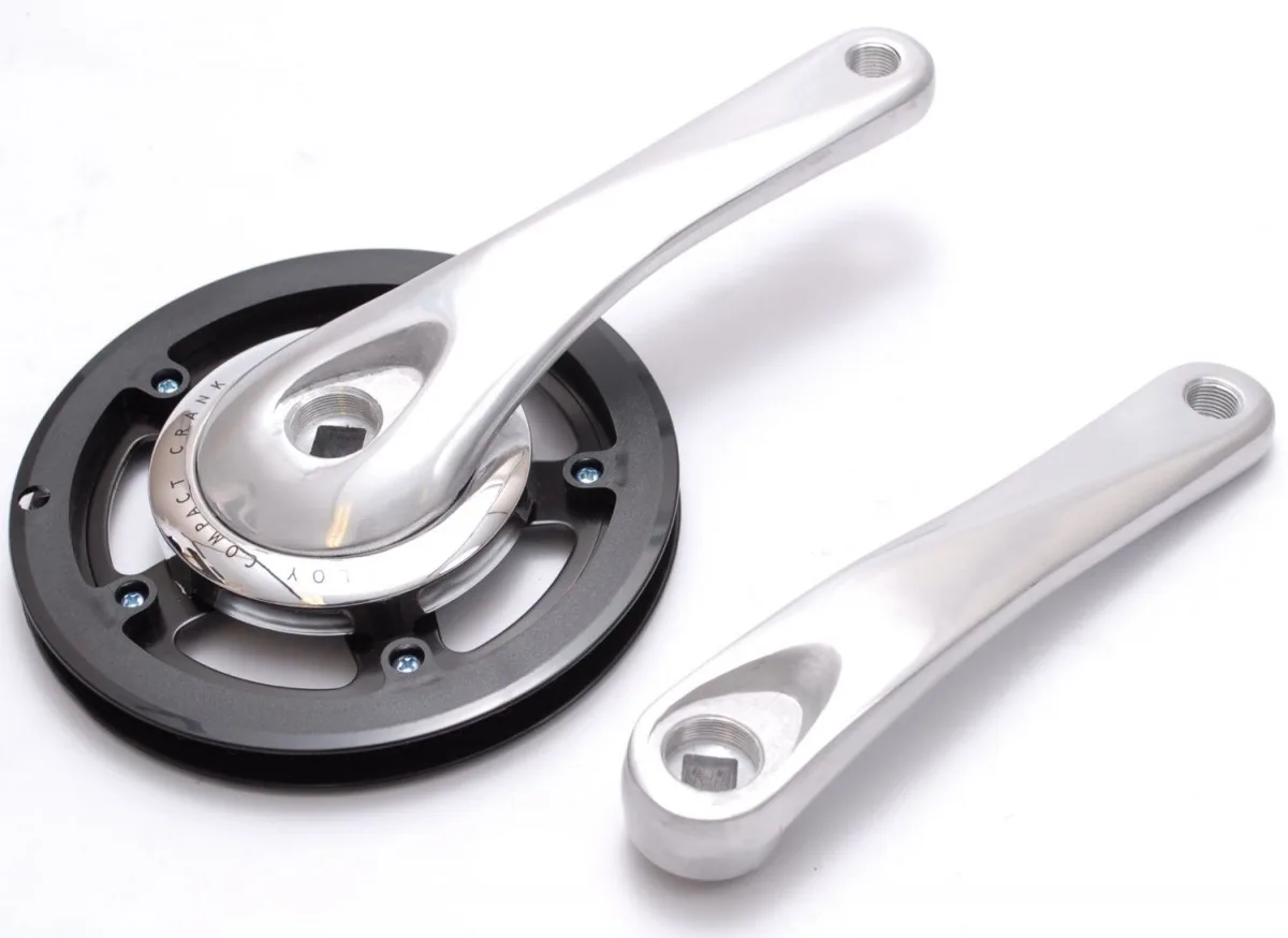 Wheeltop ANP CRANKSTEL 38T SP2 ALM M/RAND 170 ZI/ZW +0MM Zilver/Zwart