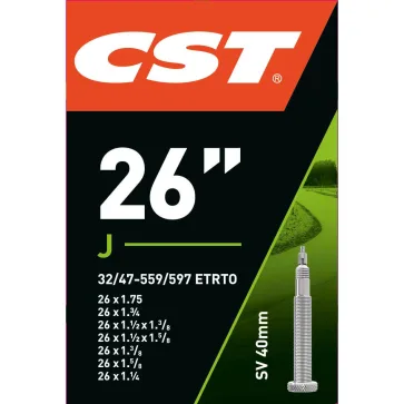 Cst bnb 26 x 1 1/4 - 1.75 fv 40mm Zwart