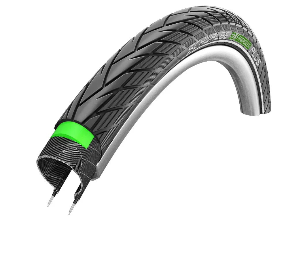 Schwalbe btb Energizer Plus 26 x 1.75 zw refl Zwart