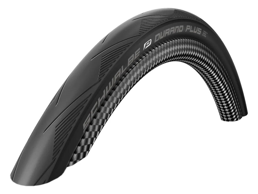 Schwalbe btb Durano Plus 700 x 25 zw vouw Zwart