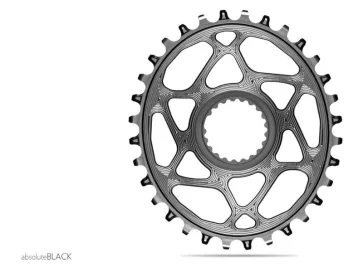 Absolute Black Ab tandwiel 32 tands shim xtr 9100 dm ovaal BLACK
