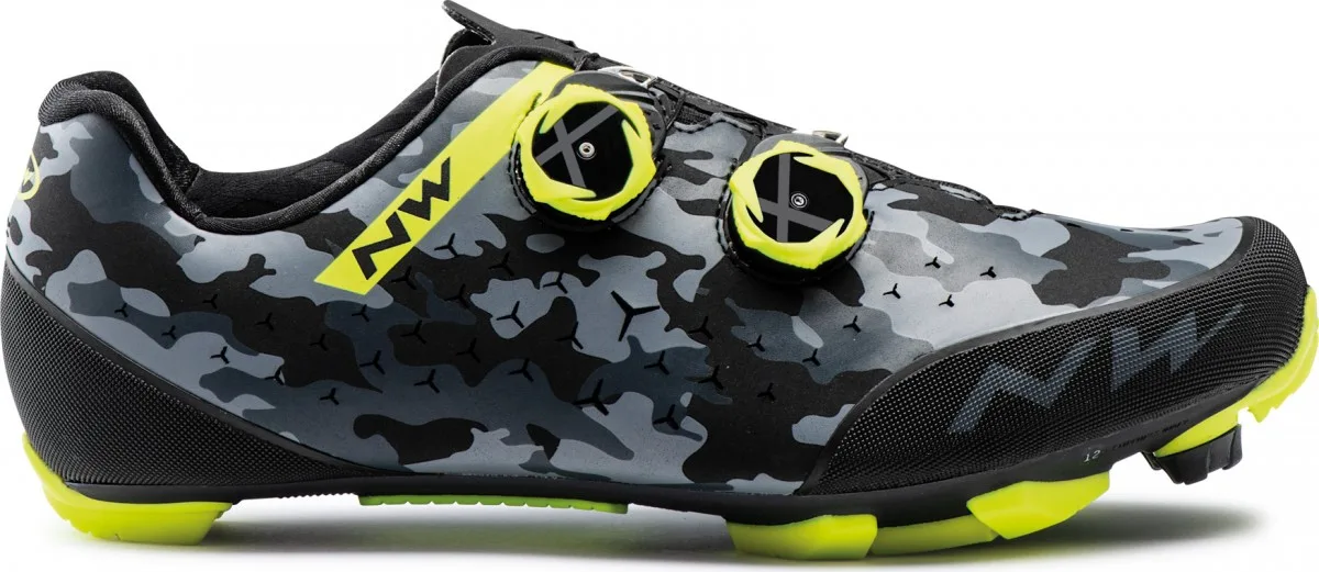 Northwave REBEL 2 Camo Black/Yellow Fluo Camo Black/Yellow Fluo 21