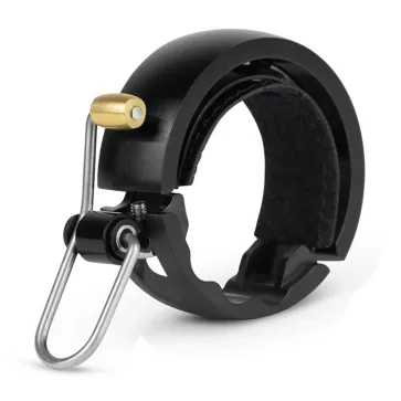 Knog Oi Luxe Large fietsbel Mat 23.8-31.8mm Zwart