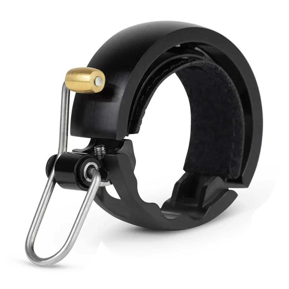 Knog Oi Luxe Large fietsbel Mat 23.8-31.8mm Zwart