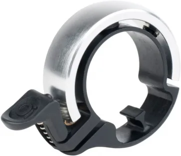 Knog Oi Classic Small fietsbel Zilver 22.2mm Silver