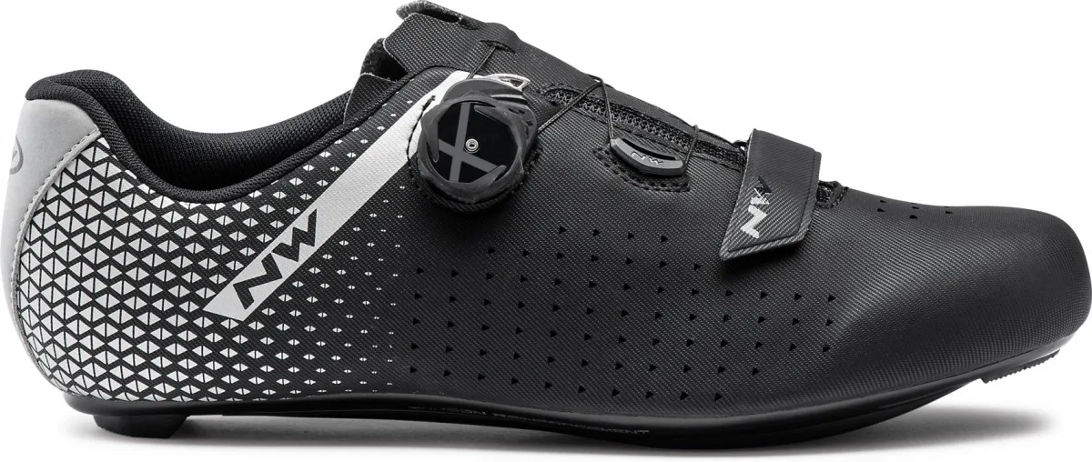 Northwave CORE PLUS 2 WIDE Black/silver