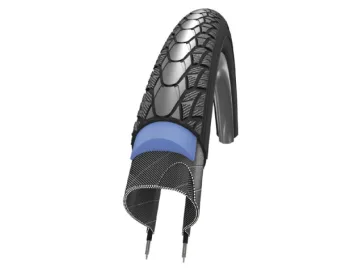 Schwalbe btb Marathon Plus 26 x 1.50 zw refl Zwart