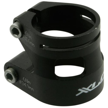 Xlc ZADELBUISKLEM 31.6/34.9 ALM ZW PCB04 Zwart