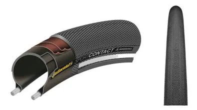 Continental Conti btb 28x1 1/4 SportCont II zw Zwart