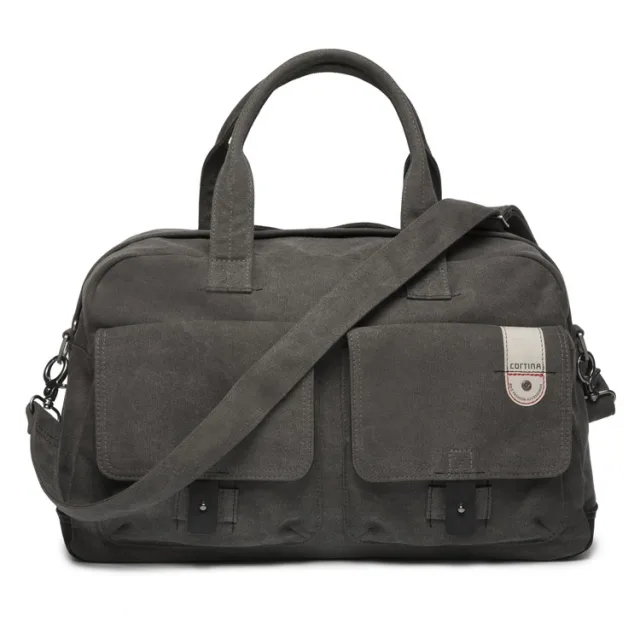 Cortina Handtas Kingston canvas Grijs