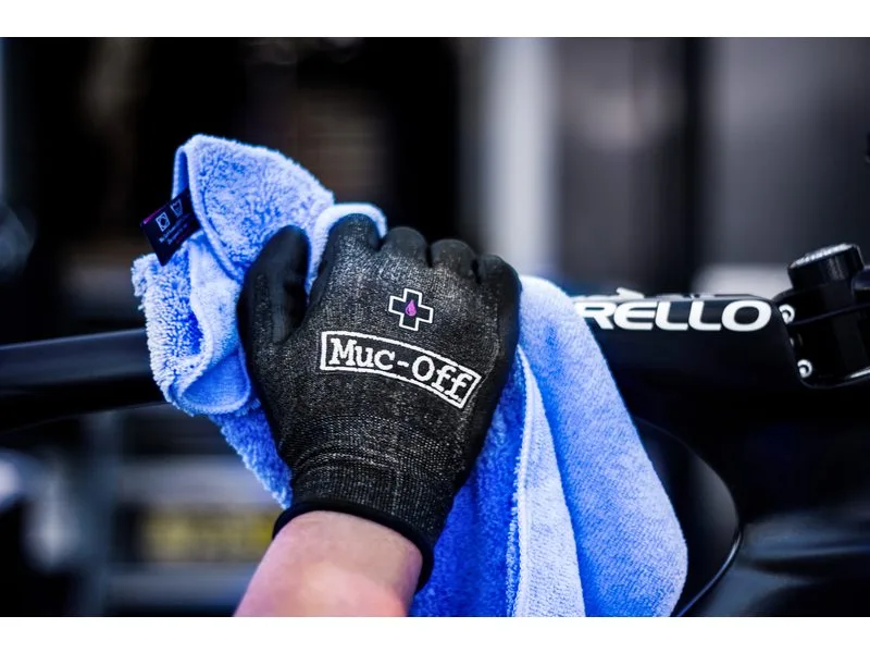 Muc Off Muc-off werkplaats handschoenen l Zwart