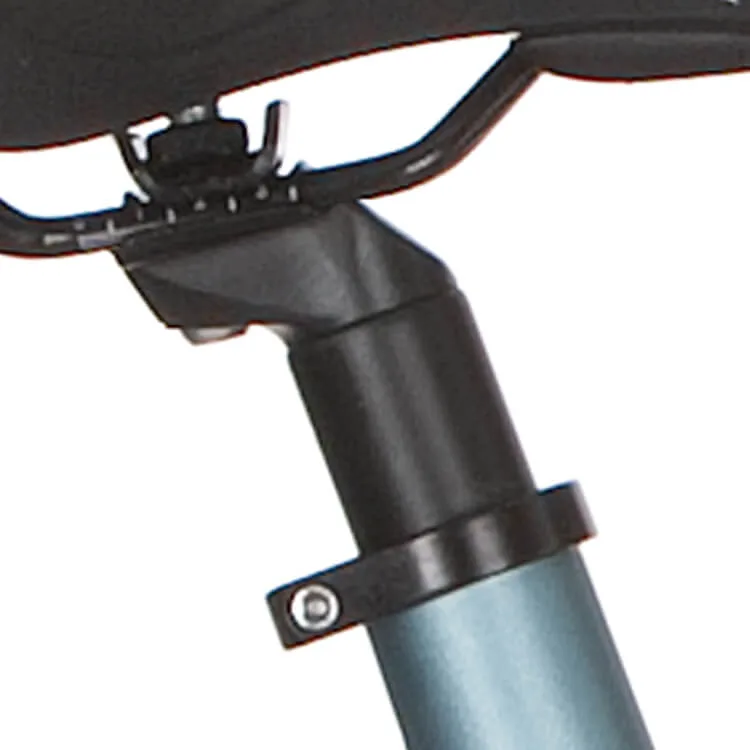 Cortina zadelpen 31.6x350 alu black matt