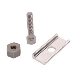 Ursus adapterplaat Jumbo (smal) ZILVER