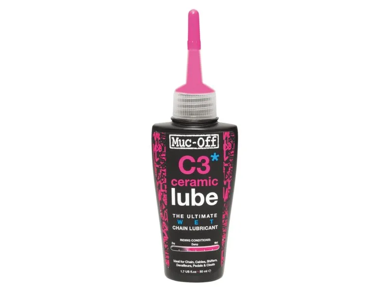 Muc Off Muc-off wet lube c3 kettingolie ceramic 50ml