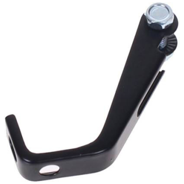 Merkloos KOPLAMPHAAK KBP/ST. Zwart