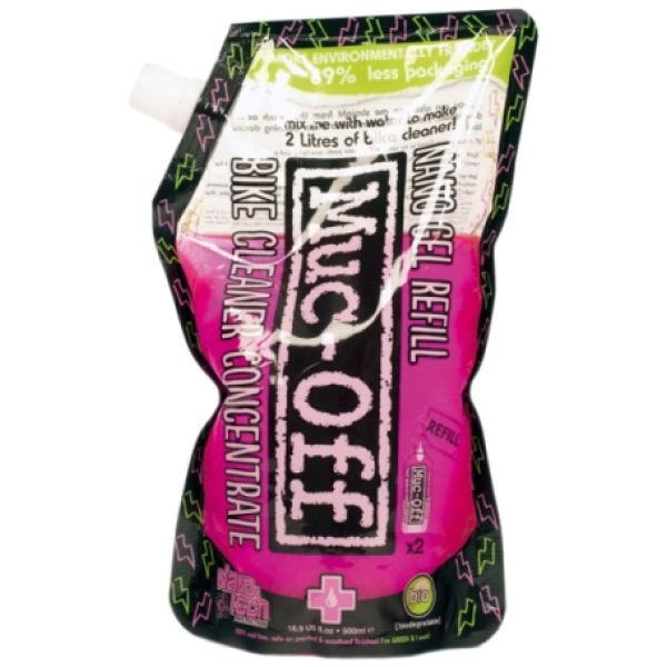 Muc Off Muc-off bike cleaner concentraat navulzak 500ml Geel