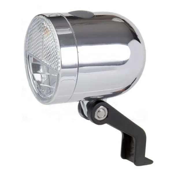 Ikzi Light koplamp Nero batterij 10 lux chroom Zwart - Afbeelding 3