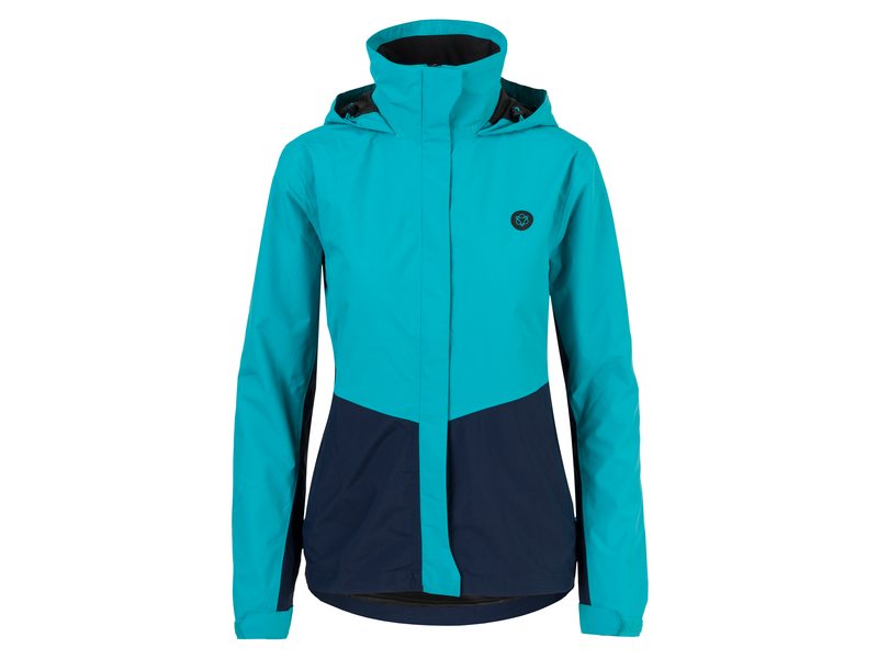 Agu regenjas section mint/navy Blauw