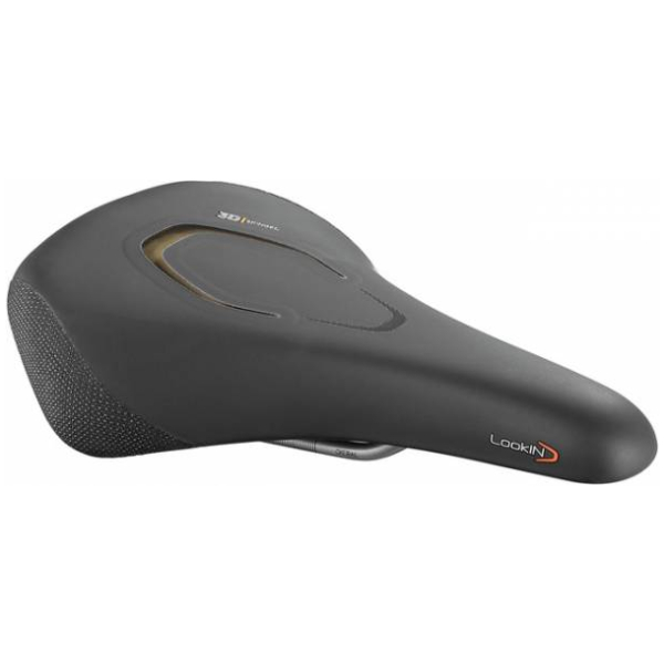 Selle Royal zadel 52A6 H Look In 3D Moderate Zwart