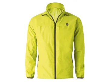 Agu go rain jacket essential neon yellow Geel