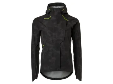Agu tech rain jacket commuter women reflection bla Zwart