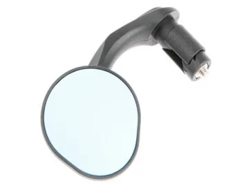 Mirage spiegel Minor Up en Down bar-end Zwart